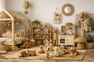 Ideen für die Einrichtung eines Kinderzimmers mit nachhaltigem Spielzeug: Tipps für Eltern