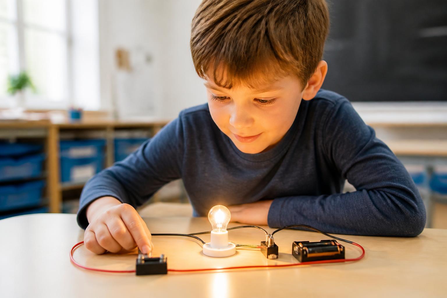 Stromkreis für Kinder: Einfach erklärt, wie Strom seinen Weg findet